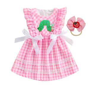 The Very Hungry Caterpillar Dress Caterpillar Birthday Clothes Outfit